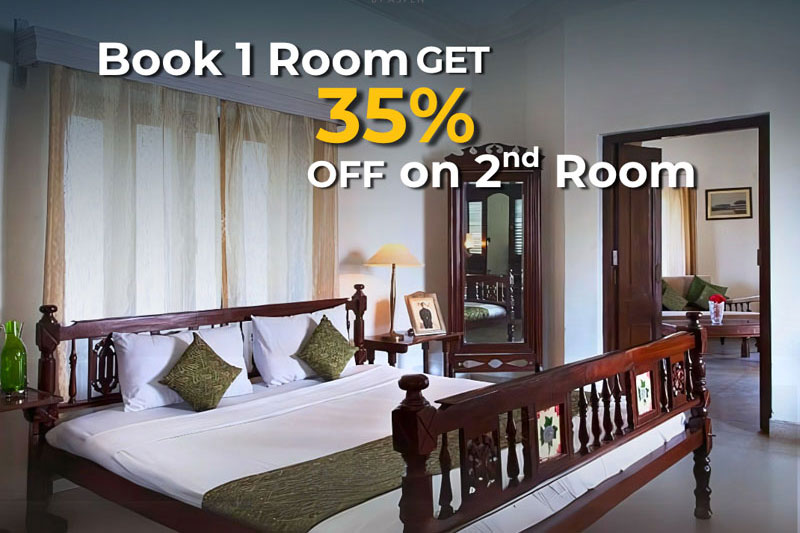 Book for 1 night and get flat 35% off on the 2nd night
